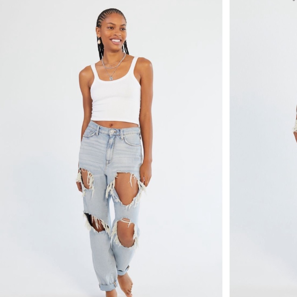 URBAN OUTFITTERS BDG MOM JEANS SIZE 25